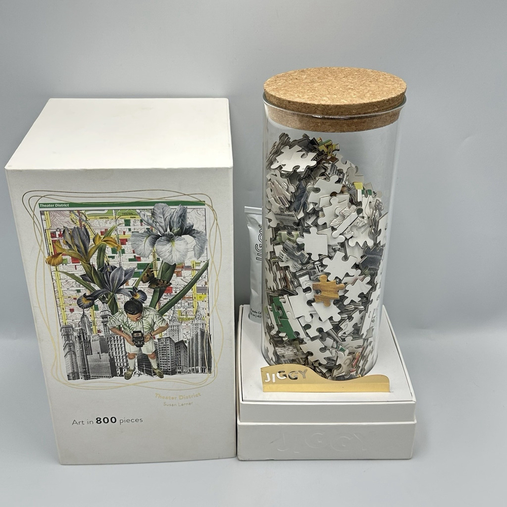 Jiggy Anthropologie Art in 800 pieces Theater District Susan Lerner